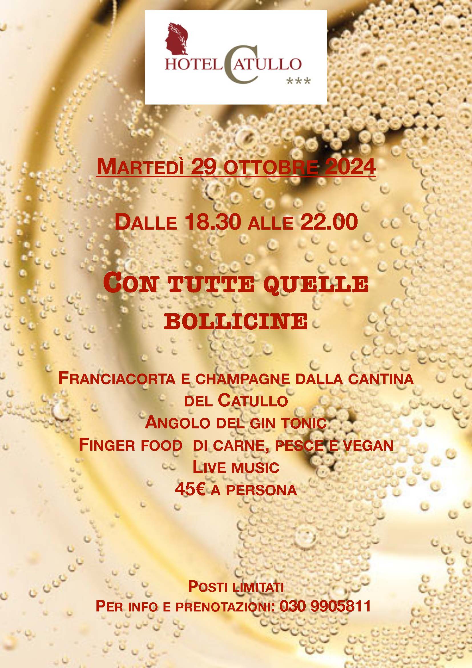 CON TUTTE QUELLE BOLLICINE - Locandina