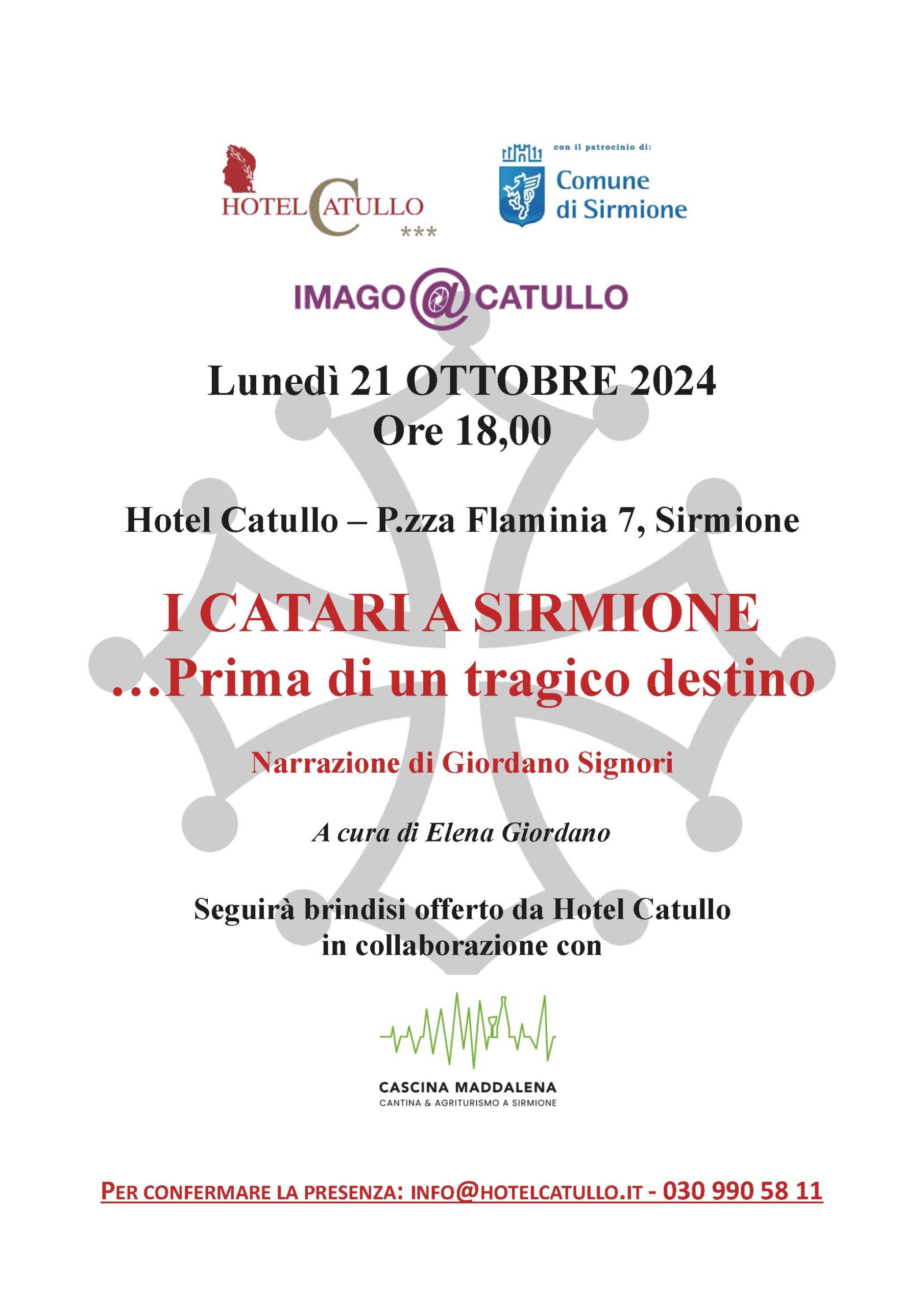 I catari a Sirmione - Locandina