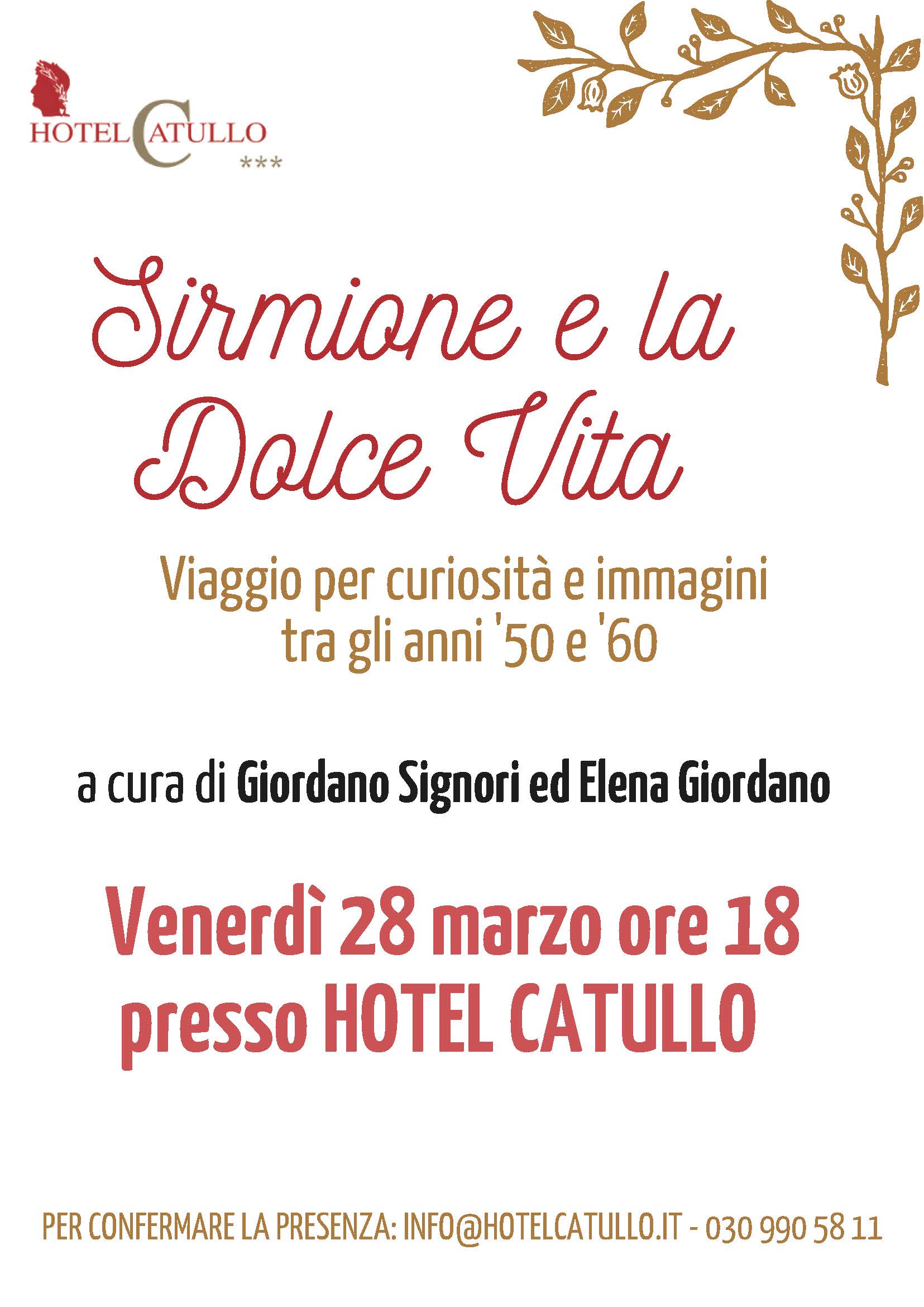 Sirmione e la Dolce Vita - Locandina