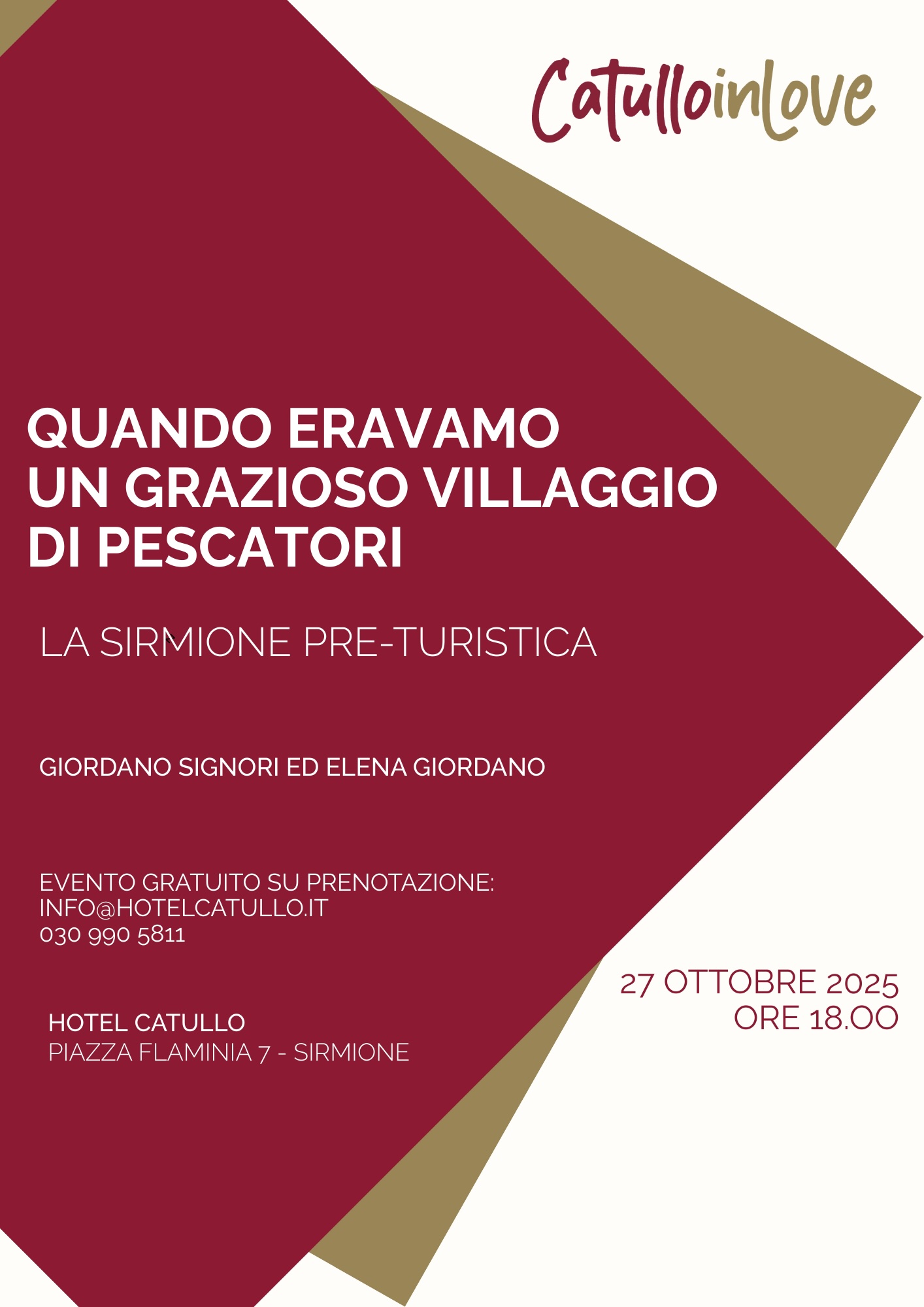 Quando eravamo un grazioso villaggio di pescatori